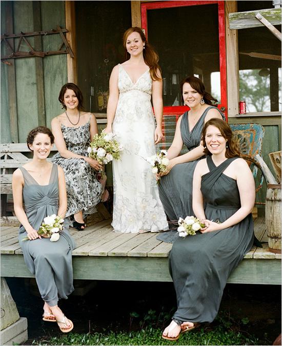 Bridesmaid Dresses, bridesmaid, dress, grey, long
