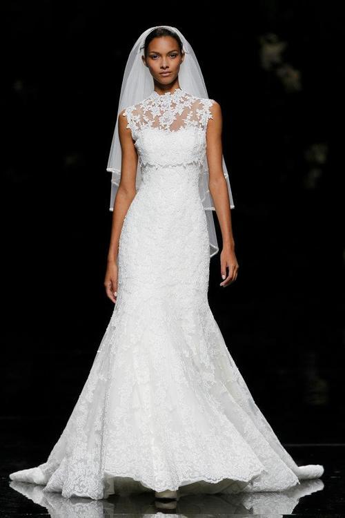 The Dress, wedding dress, white, lace, long, full length