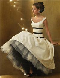 Bridal Dresses. wedding dress, black and white, elegant