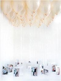Miscellaneous. A balloon chandelier - awesome DIY inspiration from The Wedding Chicks! Find out how