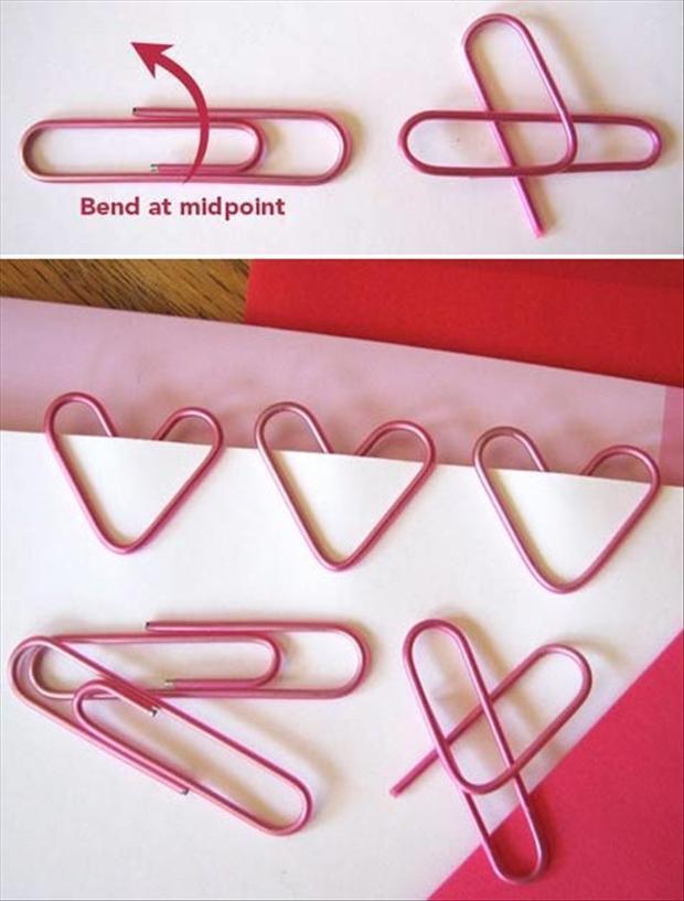 DIY Details, Paper clip hearts