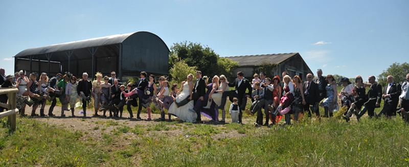 Real Weddings at Winkworth Farm