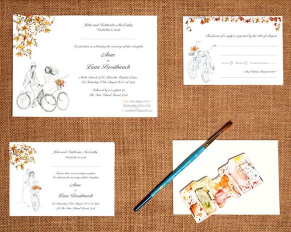Couture Wedding Stationery, Full set