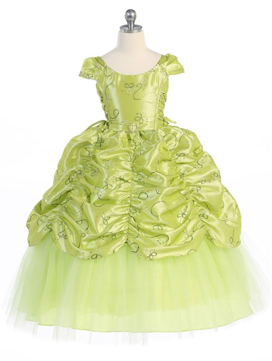 My Stuff, https://www.paraprinting.com/green/3523-lime-taffeta-embroidered-cinderella-dress-style-d5