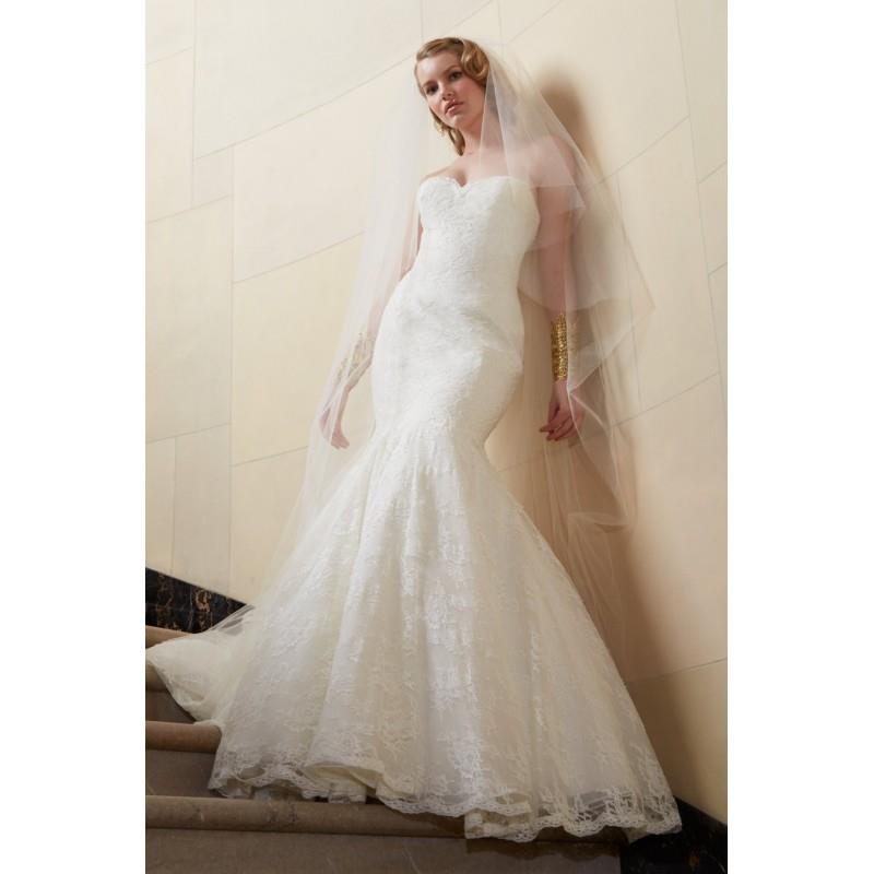 My Stuff, Wtoo by Watters Poeta 12159 Strapless Lace Mermaid Wedding Gown - Crazy Sale Bridal Dresse