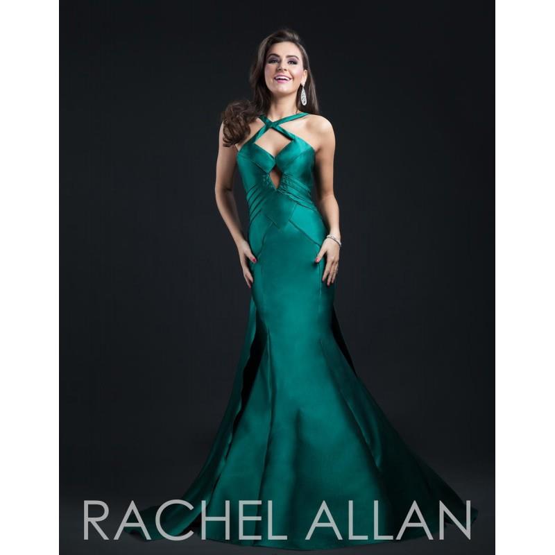 My Stuff, Hunter Green Rachel Allan Couture 8078 Rachel ALLAN Couture - Rich Your Wedding Day