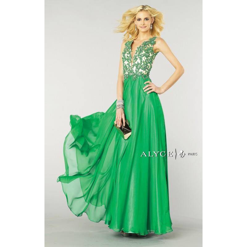My Stuff, Alyce Paris - 6418 - Elegant Evening Dresses|Charming Gowns 2017|Demure Celebrity Dresses