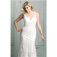 Lace Satin Gown by Allure Bridals Women W333 Dress - Cheap Discount Evening Gowns|Bonny Party Dresse