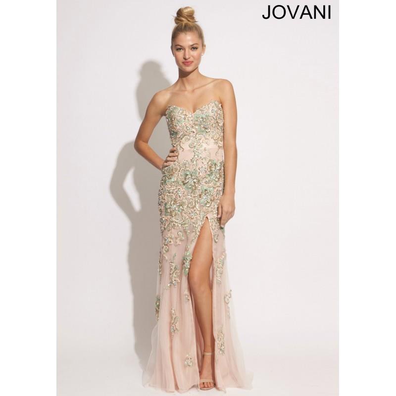 My Stuff, Jovani 89259 Stunning Beaded Gown - 2017 Spring Trends Dresses|Beaded Evening Dresses|Prom