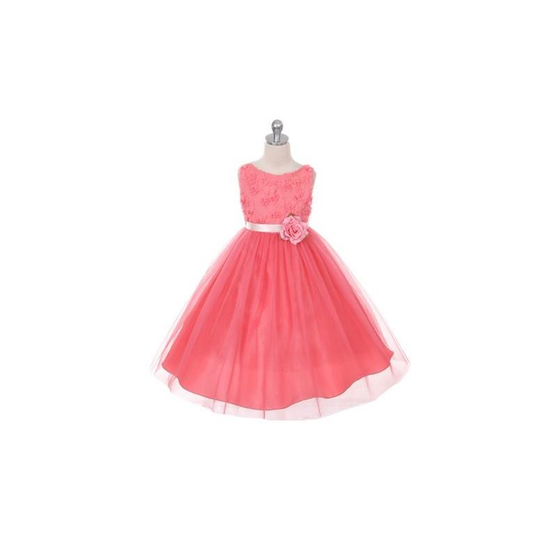 My Stuff, Jayden Marie- Flower Girl Dress in Coral - Crazy Sale Bridal Dresses|Special Wedding Dress
