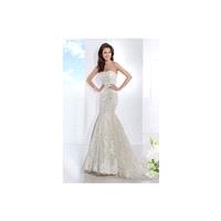 Demetrios 1478 - Strapless Ivory Full Length Demetrios Fit and Flare Spring 2014 - Nonmiss One Weddi