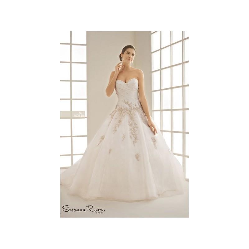 My Stuff, Vestido de novia de Susanna Rivieri Modelo 34 - 2014 Princesa Palabra de honor Vestido - T