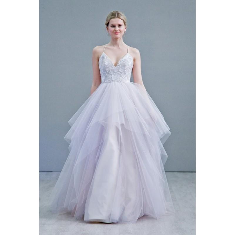 My Stuff, Style 6560 by Hayley Paige - Sleeveless Floor length Ballgown V-neck Tulle Dress - 2017 Un