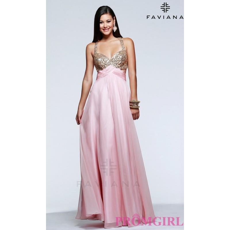 My Stuff, Full Length Sweetheart Gown by Faviana - Brand Prom Dresses|Beaded Evening Dresses|Unique