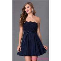 Short Strapless Sweetheart Dress by As U Wish - Discount Evening Dresses |Shop Designers Prom Dresse