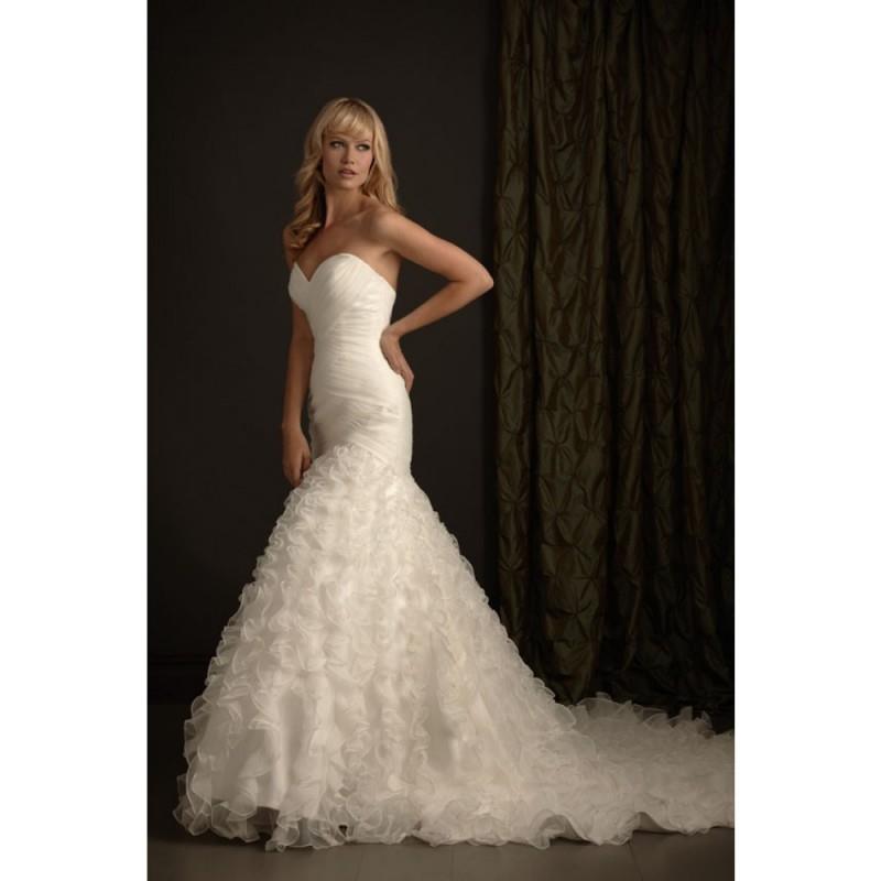 My Stuff, Allure Bridals 2404 Wedding Dress - Wedding Strapless Long Mermaid Allure Bridals Dress -