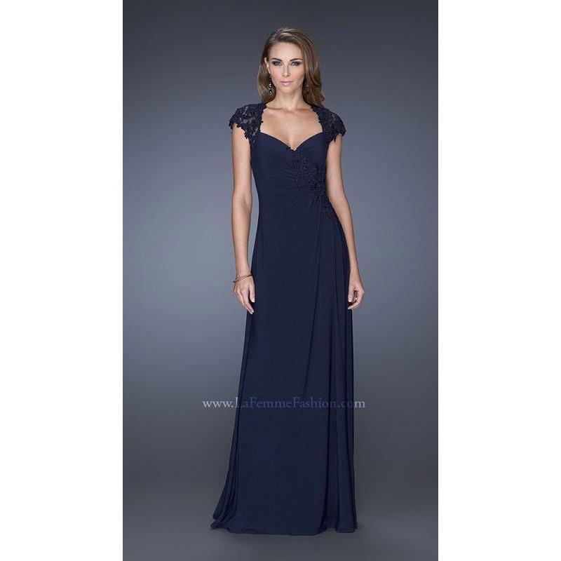 My Stuff, La Femme Evening 20487 - Elegant Evening Dresses|Charming Gowns 2017|Demure Prom Dresses