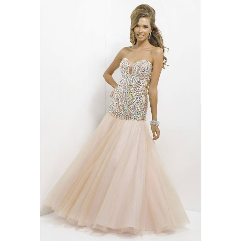 My Stuff, Exquisite A-line Sweetheart Crystal Detailing Floor-length Satin&Organza Prom Dresses - Dr