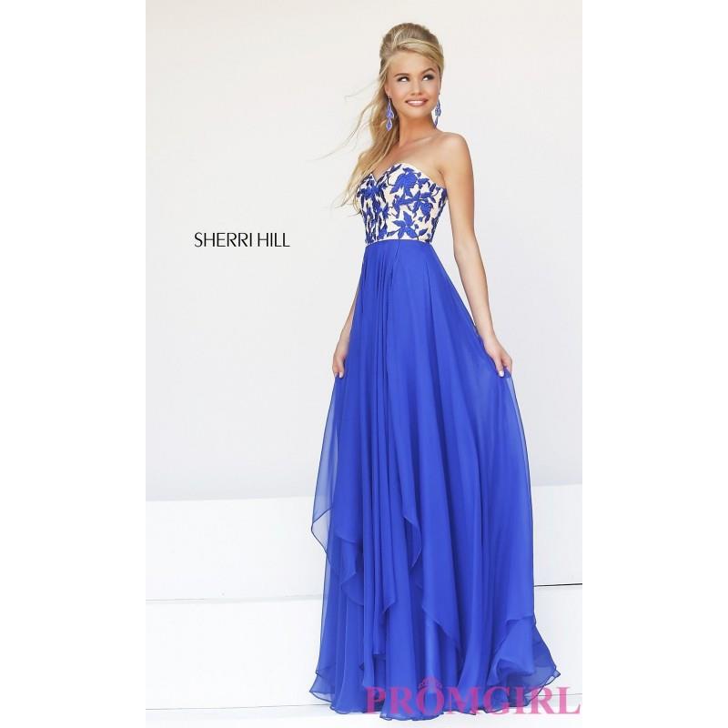My Stuff, Strapless Prom Gown by Sherri Hill 1924 - Discount Evening Dresses |Shop Designers Prom Dr