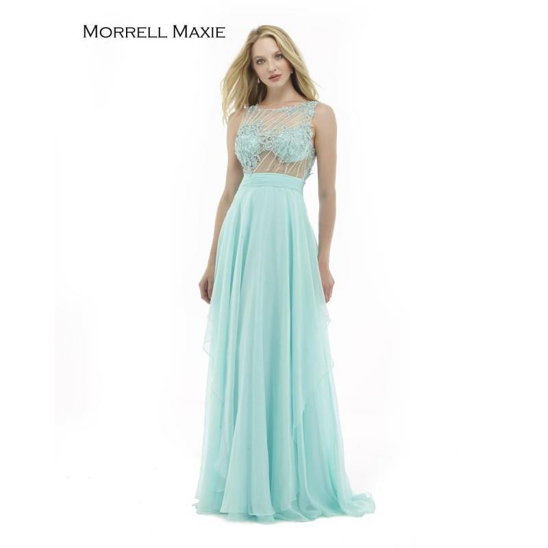 My Stuff, Morrell Maxie 15171 Blush,Powder Blue Dress - The Unique Prom Store