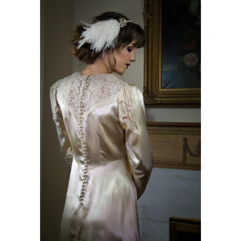 My Stuff, Evelyn Vintage Wedding Dress - Hand-made Beautiful Dresses|Unique Design Clothing