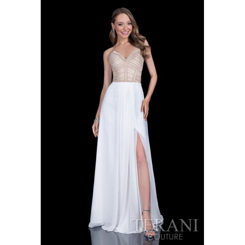 My Stuff, Ivory Nude Terani Prom 1611P0279 - Brand Wedding Store Online