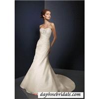 Mori Lee Angelina Faccenda Bridal Dress CollectionStyle 1076 Silk Shantung - Compelling Wedding Dres