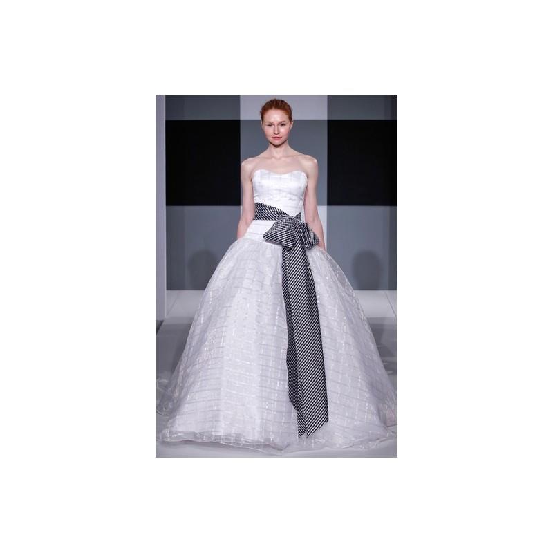 wedding, Isaac Mizrahi SS13 Dress 3 - White Strapless Ball Gown Isaac Mizrahi Spring 2013 Full Lengt