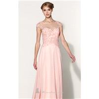 Embellished Long Gown by Kathy Hilton H41063 - Bonny Evening Dresses Online