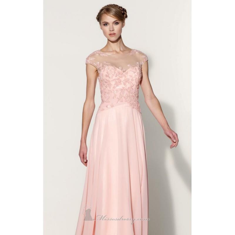 My Stuff, Embellished Long Gown by Kathy Hilton H41063 - Bonny Evening Dresses Online