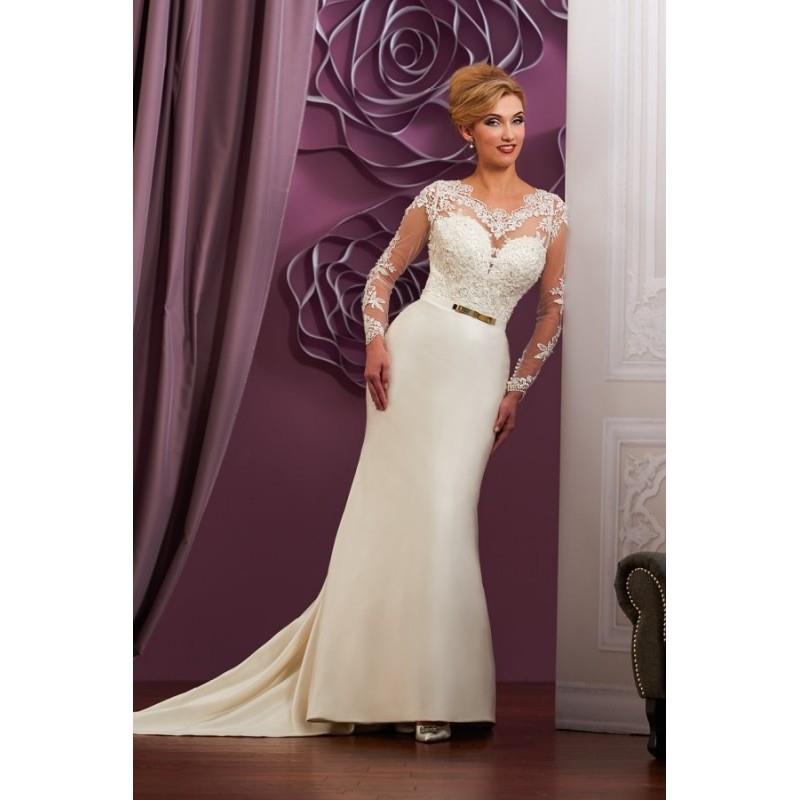 My Stuff, Style 3Y611 by Mary%E2%80%99s Bridal %E2%80%93 Moda Bella - Long sleeve Chapel Length Lace