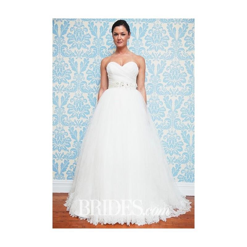My Stuff, Modern Trousseau - Fall 2015 - Ada Strapless Ballgown Sweetheart Wedding Dress - Stunning