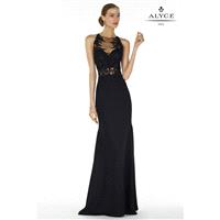 Alyce Black Label 27114 Black,Red,Nude Dress - The Unique Prom Store