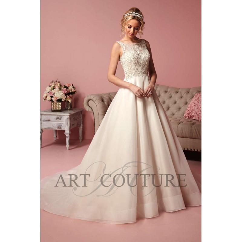 My Stuff, Eternity Bride Style AC504 by Art Couture - Ivory  White Beaded  Organza Floor Sweetheart