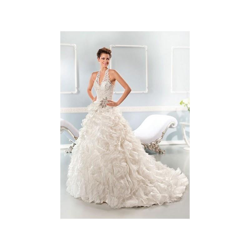 My Stuff, Vestido de novia de Cosmobella Modelo 7648 - 2014 Princesa Halter Vestido - Tienda nupcial