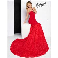 Black Black White Red by Mac Duggal 65219R - Brand Wedding Store Online