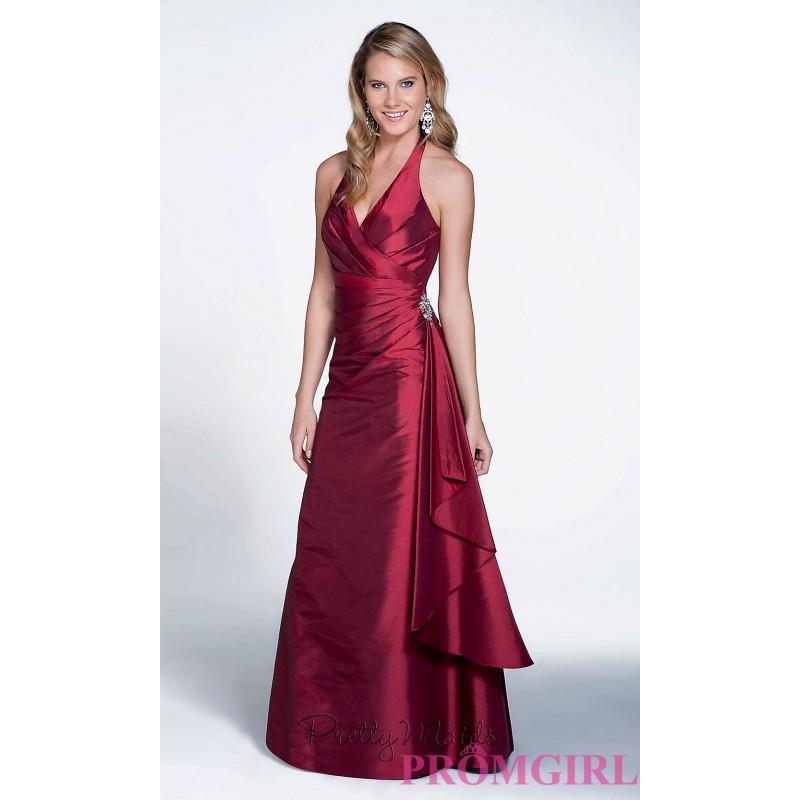 My Stuff, Taffeta Halter Bridesmaid Dress - Brand Prom Dresses|Beaded Evening Dresses|Unique Dresses