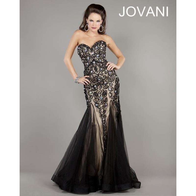 My Stuff, Black/Nude Jovani Prom 5913 - Brand Wedding Store Online