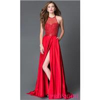 Sherri Hill Multi-Strap Back Prom Dress with Pockets - Discount Evening Dresses |Shop Designers Prom