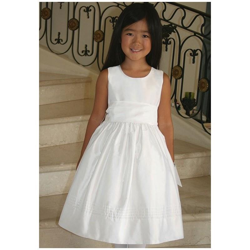 My Stuff, Isabel Garretón Timeless - Ball Gown White Silk Tea Natural - Formal Bridesmaid Dresses 20