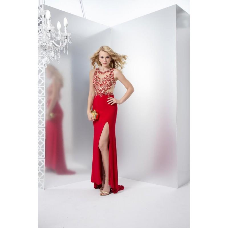 My Stuff, Colors Dress 1381 Aqua,Red Dress - The Unique Prom Store