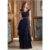 Navy MGNY Madeline Gardner New York 71420 MGNY by Mori Lee - Top Design Dress Online Shop