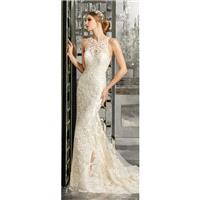 Morilee by Madeline Gardner 8173 Fall/Winter 2017 Mimi Wedding Dress Illusion Sweet Fall Embroidery