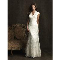 Allure Bridals M476 Modest Vintage Lace Dress - Crazy Sale Bridal Dresses|Special Wedding Dresses|Un