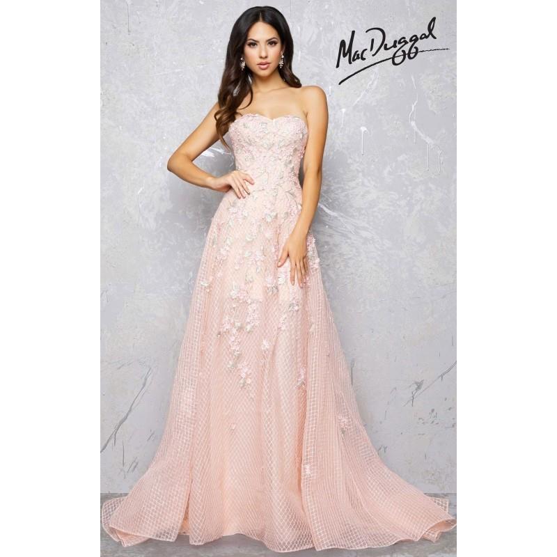 My Stuff, Blush Mac Duggal 50410D - Customize Your Prom Dress