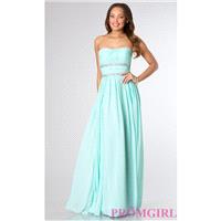 Long Strapless Prom Dress - Brand Prom Dresses|Beaded Evening Dresses|Unique Dresses For You