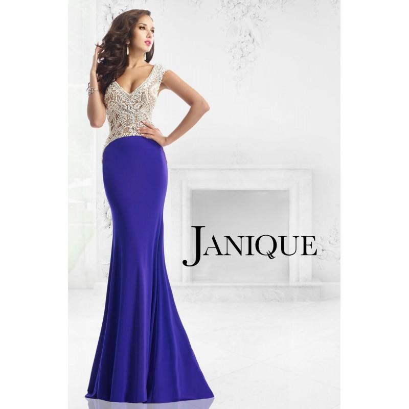 My Stuff, Janique W996 Black,Purple,Red Dress - The Unique Prom Store