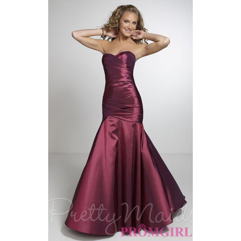 My Stuff, Long Strapless Bridesmaid Gown - Brand Prom Dresses|Beaded Evening Dresses|Unique Dresses