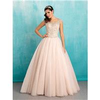 Allure Bridals 9310 Beaded Ball Gown Wedding Dress - Crazy Sale Bridal Dresses|Special Wedding Dress