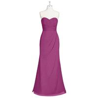Orchid Azazie Ivy - Floor Length Chiffon Back Zip Sweetheart - Charming Bridesmaids Store